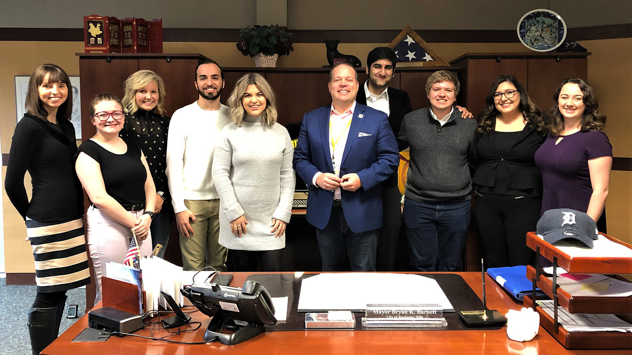 OU’s Political Science student group Nu Omega honored again